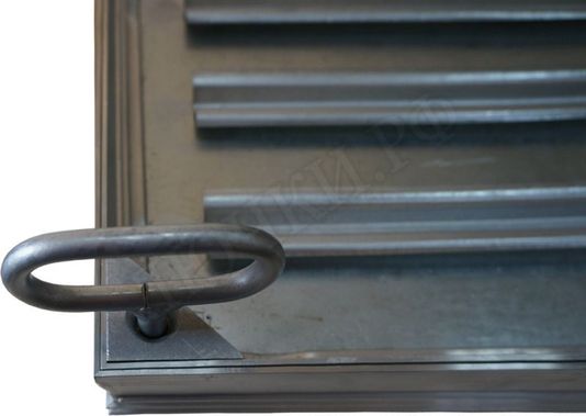 Напольный люк Премиум 54 мм 2 створки Напольный люк Премиум 54 мм 2 створки