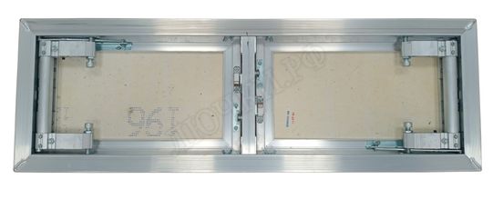 Люк под плитку Секрет 3.0, 2 створки 1200*600, Съемная перегородка Люк под плитку Секрет 3.0, 2 створки 1200*600, Съемная перегородка