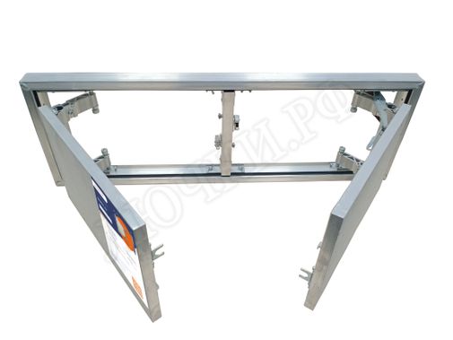 Люк под плитку Секрет 3.0, 2 створки 1200*600, Съемная перегородка Люк под плитку Секрет 3.0, 2 створки 1200*600, Съемная перегородка