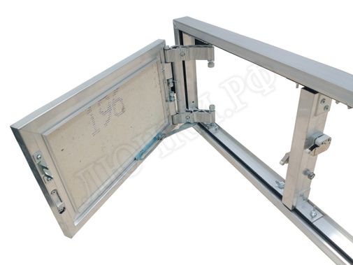 Люк под плитку Секрет 3.0, 2 створки 1200*600, Съемная перегородка Люк под плитку Секрет 3.0, 2 створки 1200*600, Съемная перегородка