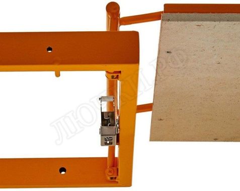 Люк под плитку нажимной Апельсин 2 створки Люк под плитку нажимной Апельсин 2 створки