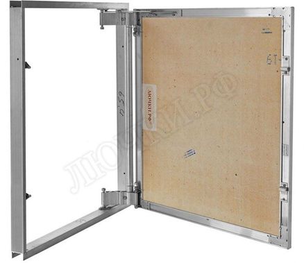 Люк под плитку Нажимной Секрет-Лайт 200*400, 1 створка Люк под плитку Нажимной Секрет-Лайт 200*400, 1 створка