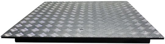 Уличный люк Дворник Уголок, алюминиевый рифленый лист 900*600 Уличный люк Дворник Уголок, алюминиевый рифленый лист 900*600