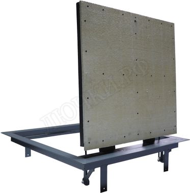 Напольный люк Самоподъемный Усиленный, Уголок, Сталь, 1 створка Напольный люк Самоподъемный Усиленный, Уголок, Сталь, 1 створка