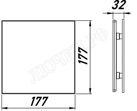 Вытяжной вентилятор Awenta System+, Turbo, 125, KWT125CTR, PI125, Под плитку, пластик Вытяжной вентилятор Awenta System+, Turbo, 125, KWT125CTR, PI125, Под плитку, пластик