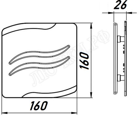 Вытяжной вентилятор Awenta System+, Silent, 100, KWS100T, PSE100, Бежевый, пластик Вытяжной вентилятор Awenta System+, Silent, 100, KWS100T, PSE100, Бежевый, пластик
