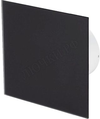 Вытяжной вентилятор Awenta System+, Turbo, 125 KWT125CTR, Trax Glass, PTGB125M, Чёрный матовый стекло Вытяжной вентилятор Awenta System+, Turbo, 125 KWT125CTR, Trax Glass, PTGB125M, Чёрный матовый стекло